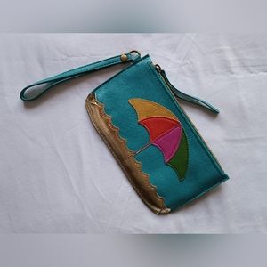 Relic By Fossil Takeaway Summer Beach Umbrella Wristlet  8" x 5"